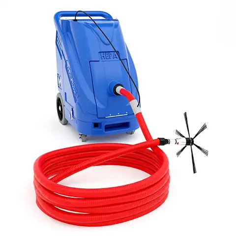 Air duct cleaning machine