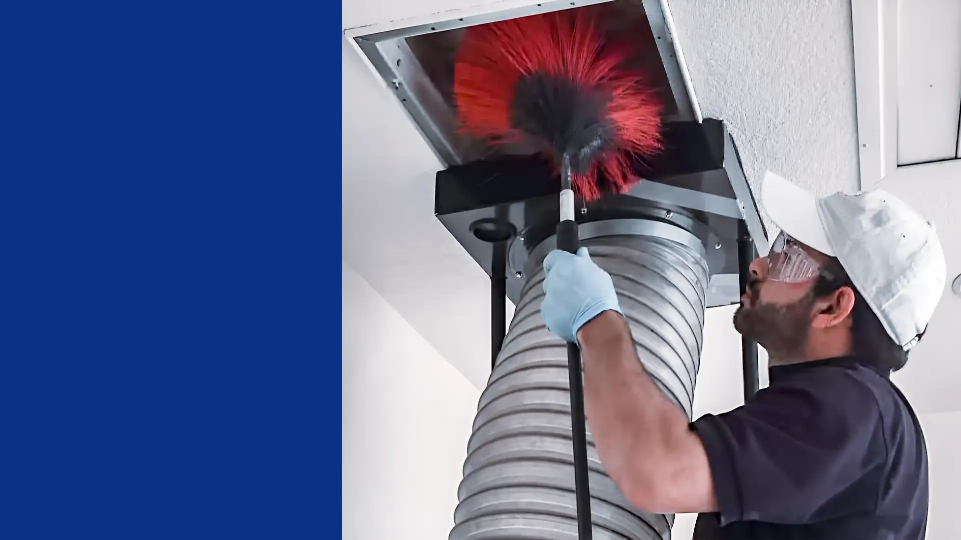 Professional air duct cleaning service