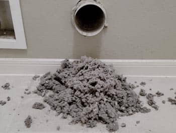 dryer vent is clogged