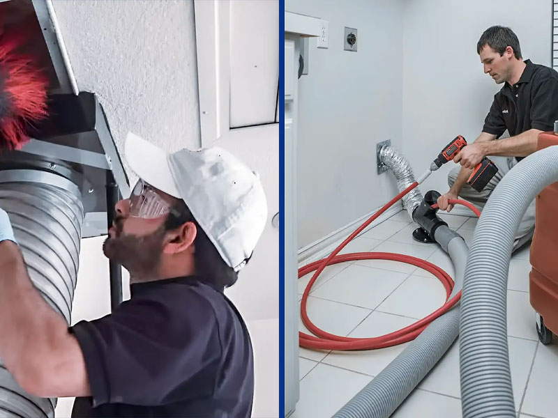 Dryer Vent Cleaning vs. Air Duct Cleaning Explained