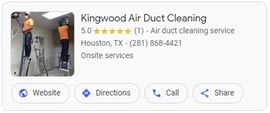 Kingwood Air Duct Cleaning