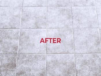 Tile and grout cleaning - after